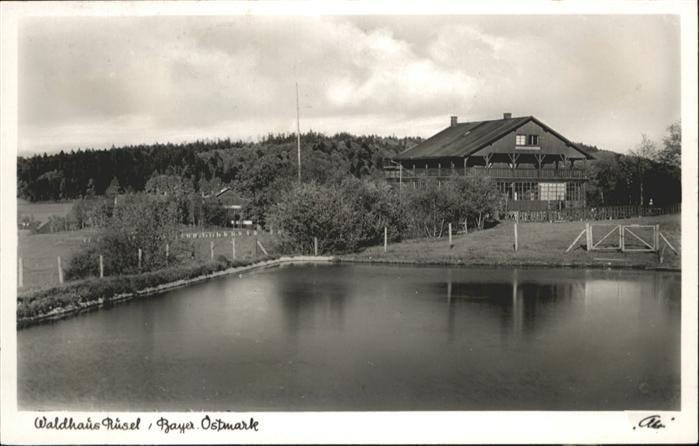 Deggendorf Donau [?] Waldhaus Rusel
