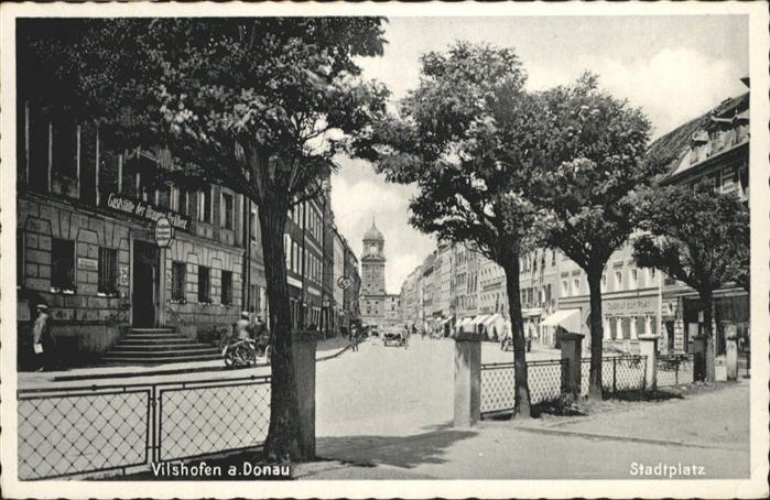 Vilshofen Donau Stadtplatz