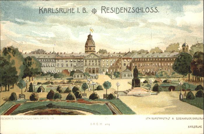 Karlsruhe Baden Residenz Schloss