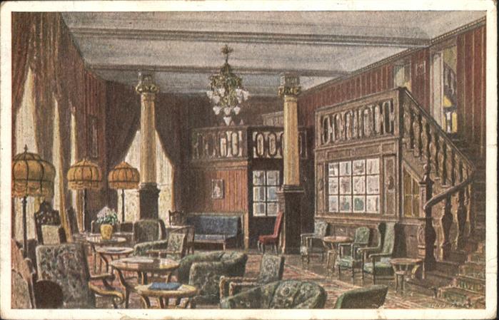 Eisenach Thueringen Halle im Hotel Kaiserhof