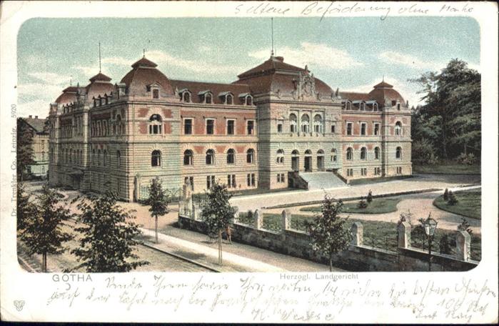 Gotha Thueringen Landgericht