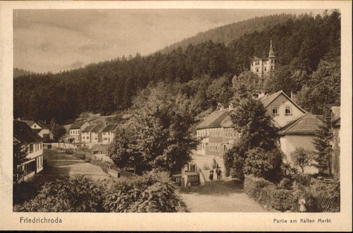 Friedrichroda Am kalten Markt