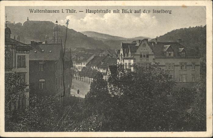 Waltershausen Gotha Hauptstrasse Inselberg