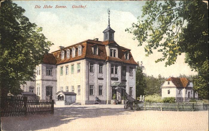 Eisenach Thueringen Gasthaus Hohe Sonne
