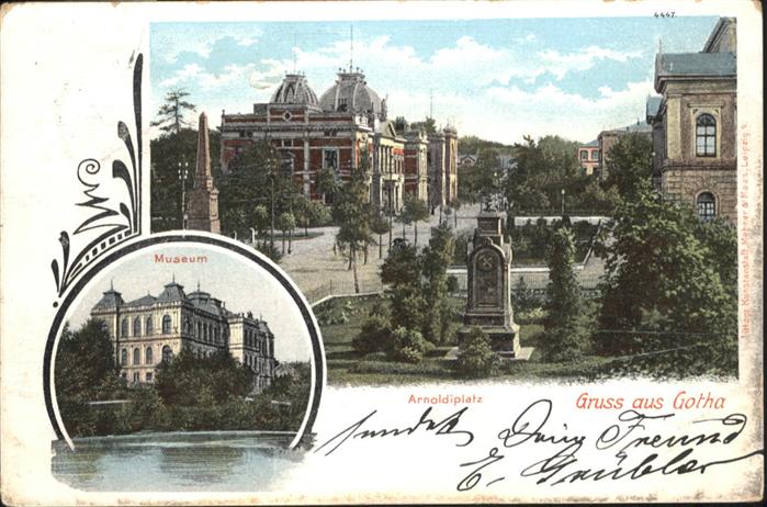 Gotha Thueringen Museum Arnoldiplatz