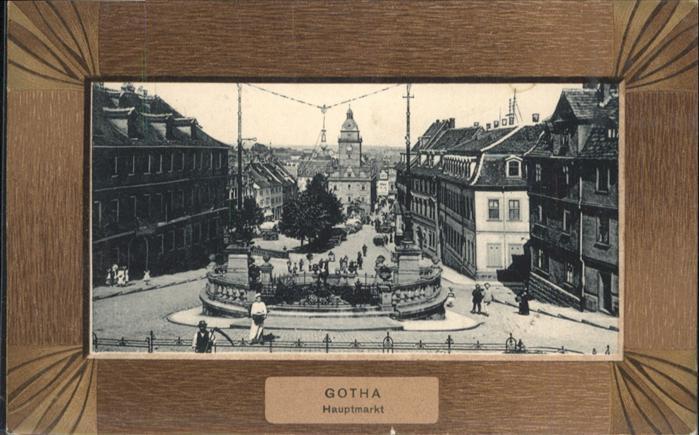 Gotha Thueringen Hauptmarkt