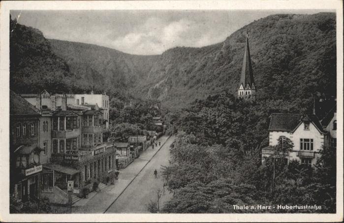 Thale Harz Hubertusstraße