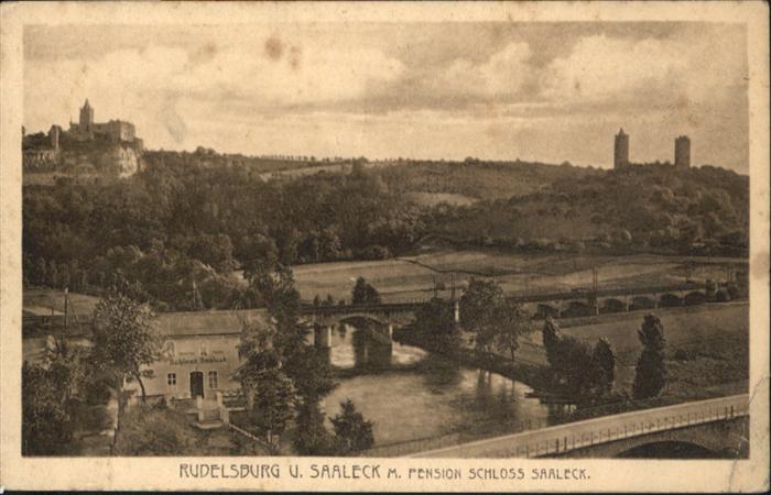 Saaleck Rudelsburg Schloss Saaleck