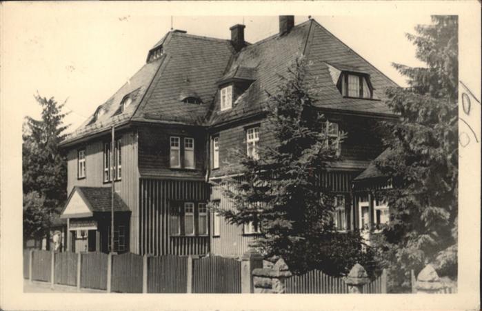 Oberhof Thueringen Erholungsheim
