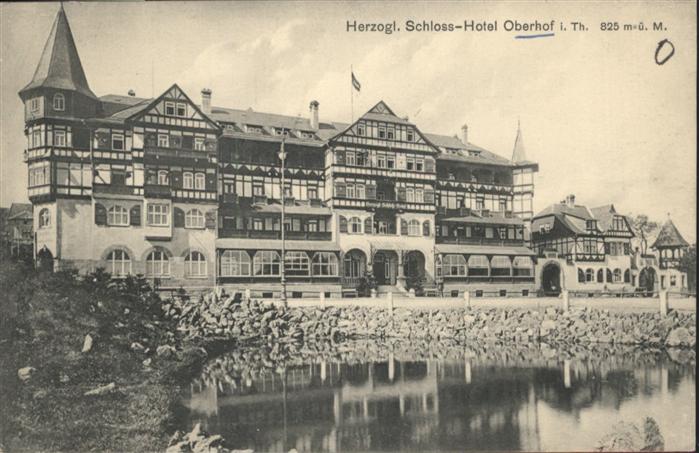 Oberhof Thueringen Schloss-Hotel Oberhof