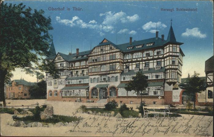 Oberhof Thueringen Herzogliches Schlosshotel
