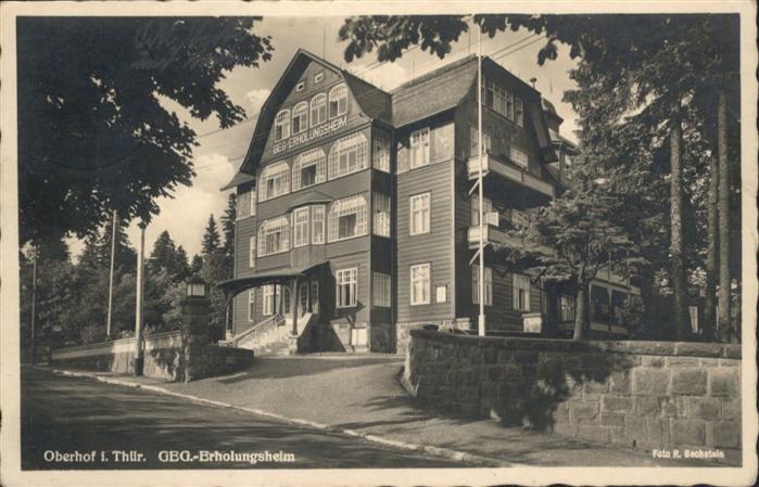 Oberhof Thueringen Erholungsheim