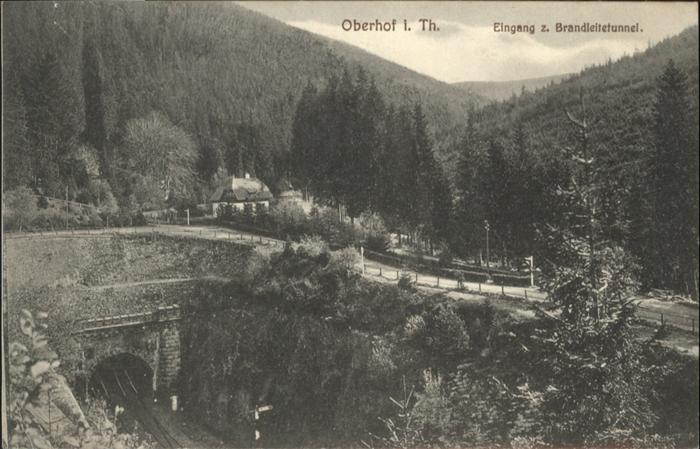 Oberhof Thueringen Brandleitetunnel