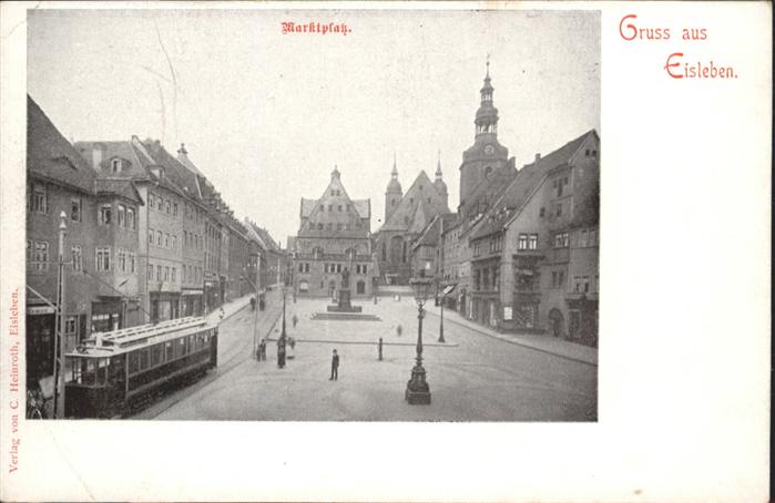 Eisleben Marktplatz