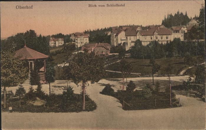 Oberhof Thueringen Schlosshotel
