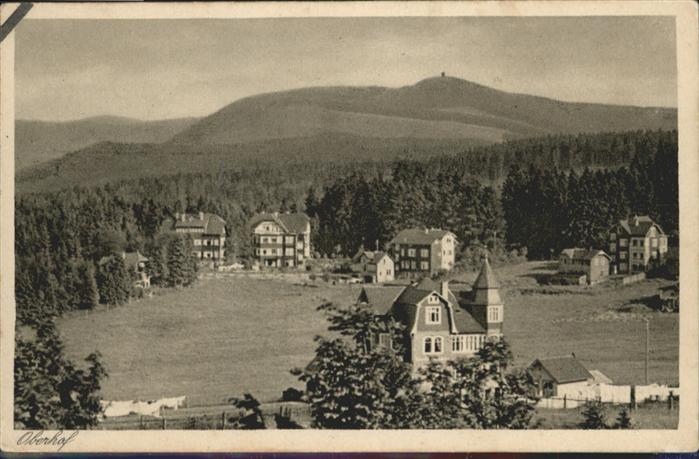Oberhof Thueringen Schneekopf Parkhotel Wünscher