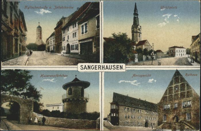 Sangerhausen Suedharz Jakobikirche Ulrichplatz Husarenpförtch