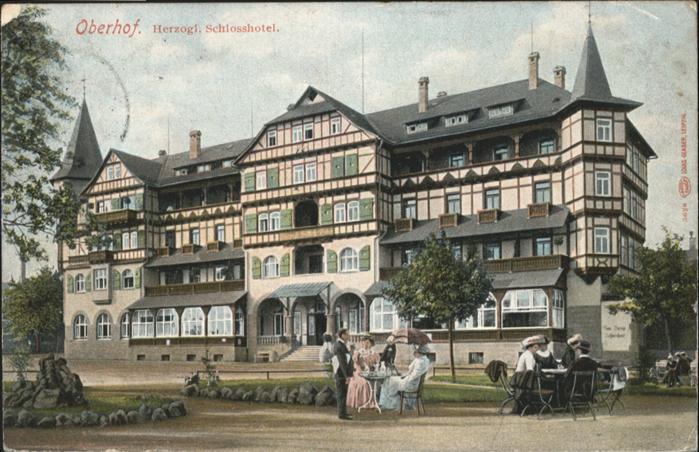Oberhof Thueringen Herzogliches Schlosshotel