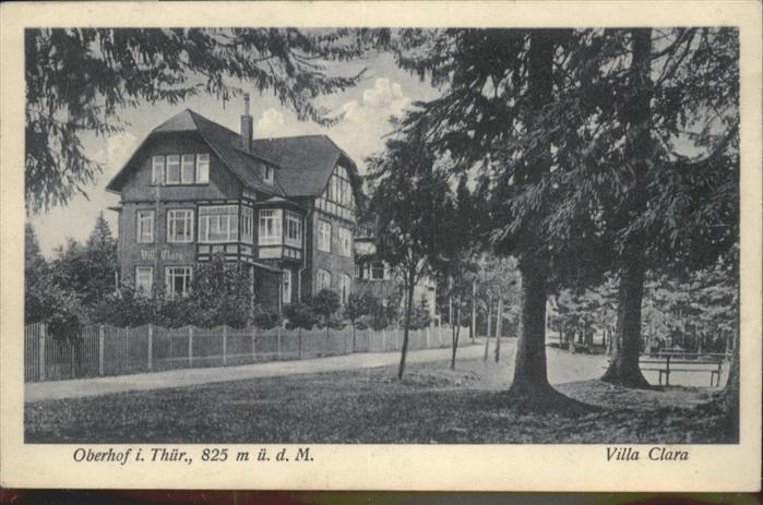 Oberhof Thueringen Villa Clara