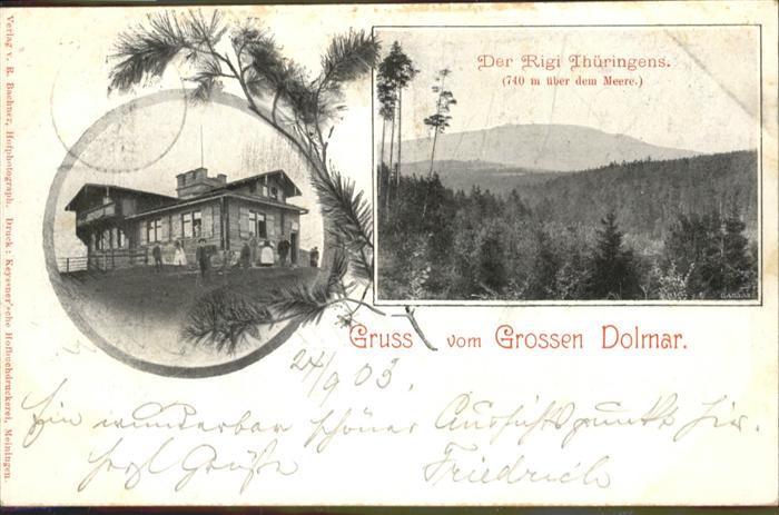 Kuehndorf Suhl Rigi Grosser Dolmar