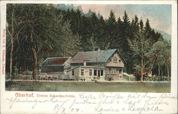 Oberhof Thueringen Untere Schweizerhütte