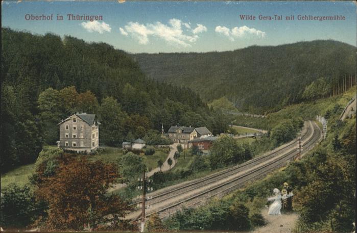 Oberhof Thueringen Wilde Gera-Tal Gehlbergermühle
