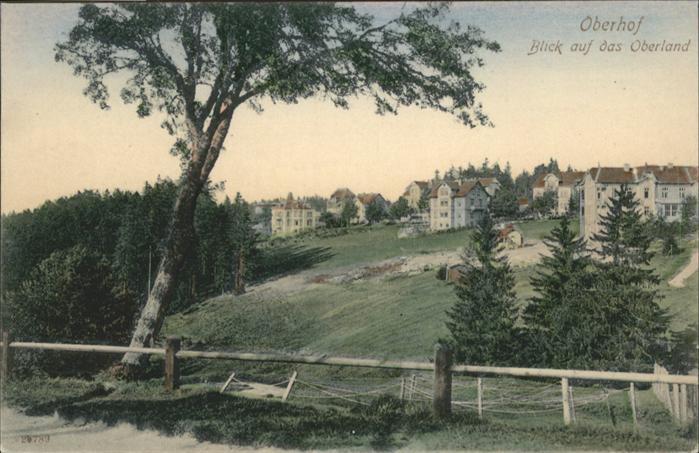 Oberhof Thueringen Oberland