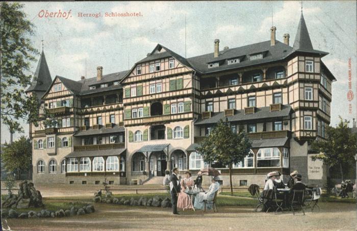 Oberhof Thueringen Herzogliches Schlosshotel