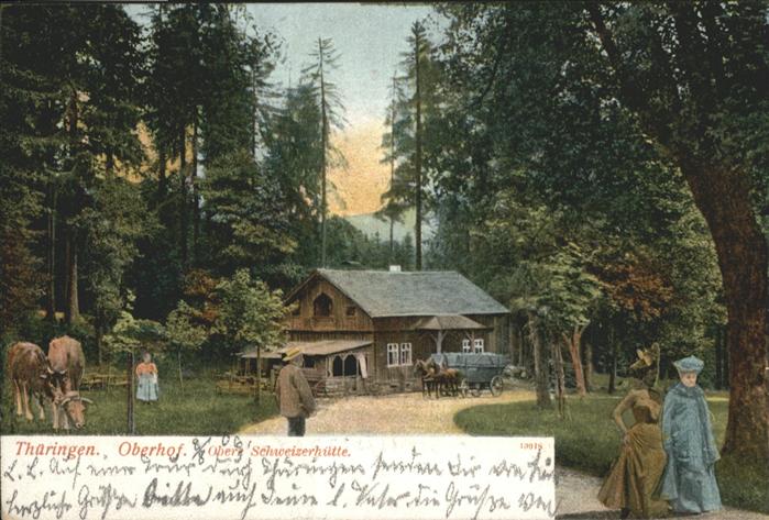 Oberhof Thueringen Obere Schweizerhütte