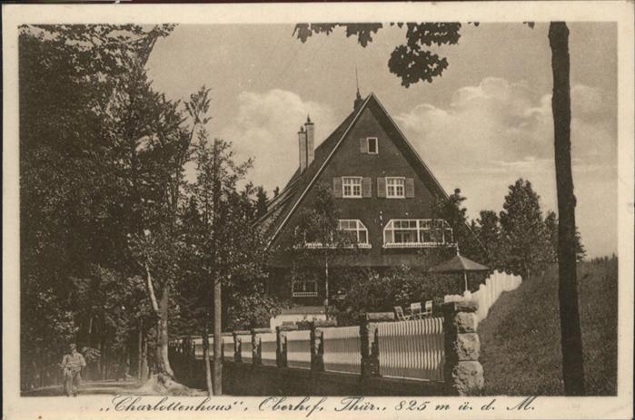 Oberhof Thueringen Charlottenhaus