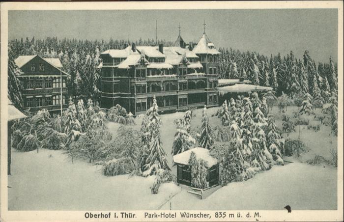 Oberhof Thueringen Park-Hotel Wünscher