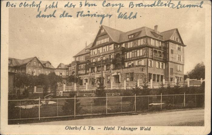 Oberhof Thueringen Hotel Thüringer Wald