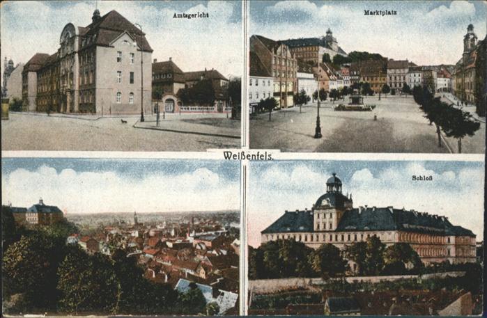 Weissenfels Saale Amtsgericht Marktplatz Schloss