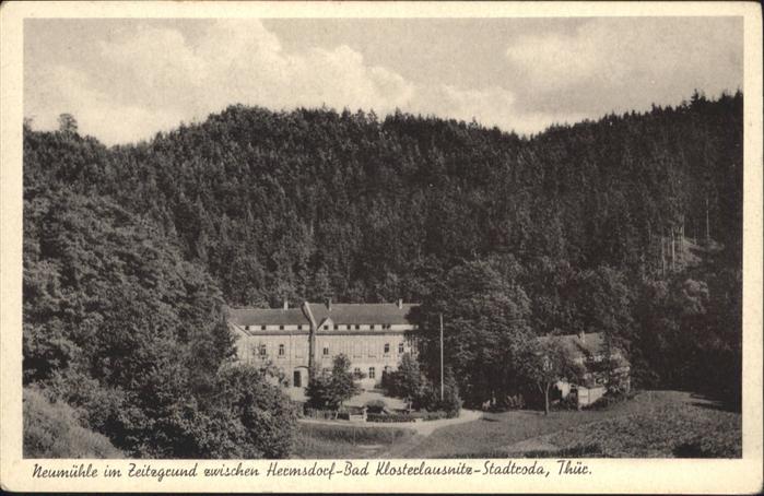 Bad Klosterlausnitz Neumühle Hemsdorf