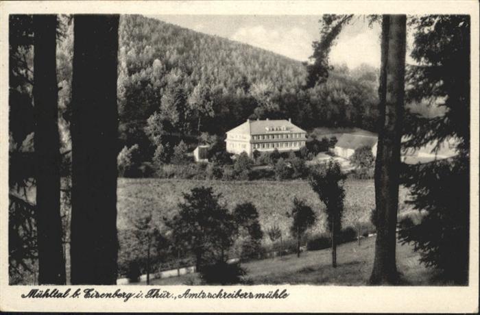 Eisenberg Thueringen Mühltal Amtsschreibermühle