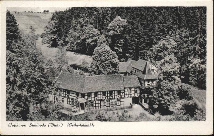 Stadtroda Thueringen Weihertalmuehle