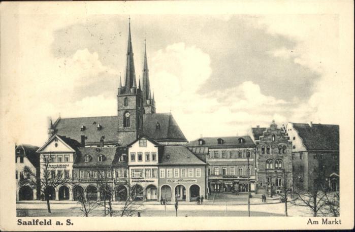 Saalfeld Saale Markt