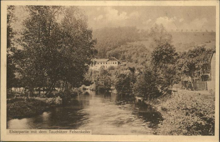 Crossen Tauchlitzer Felsenkeller Elsterpartie