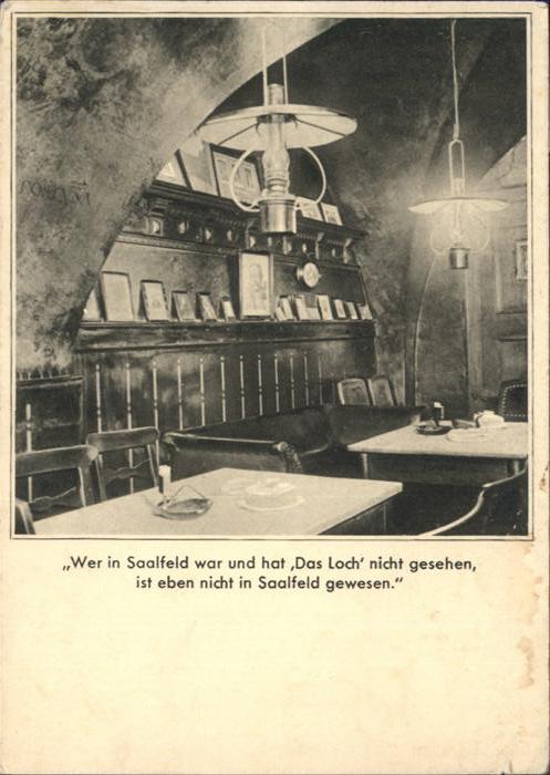 Saalfeld Saale das Loch