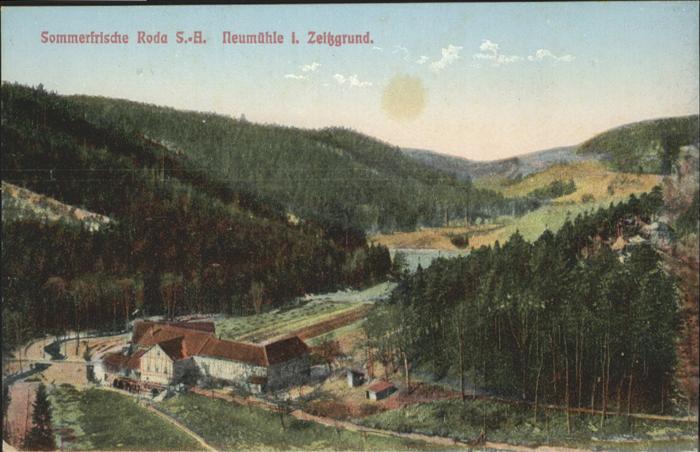 Roda Stadtroda Zeitzgrund