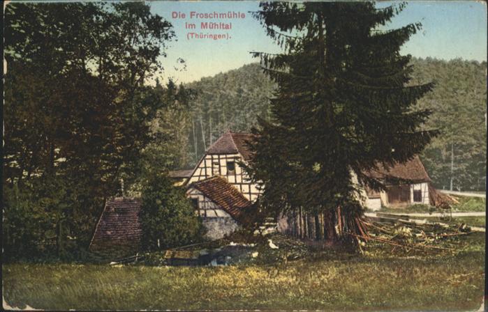 Eisenberg Thueringen Froschmühle