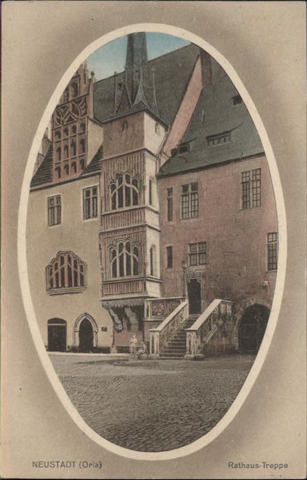 Neustadt Orla Rathaus-Treppe