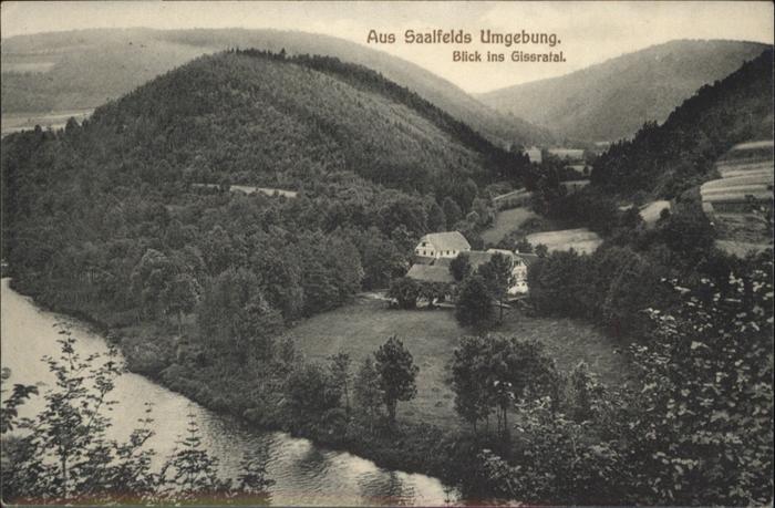 Saalfeld Saale Gissratal