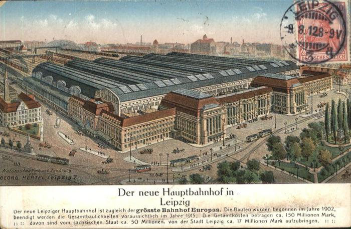 Leipzig Hauptbahnhof Strassenbahn