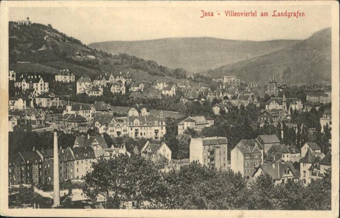 JENA  Thueringen Villenviertel Landgrafen