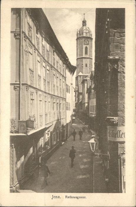 JENA  Thueringen Rathausgasse