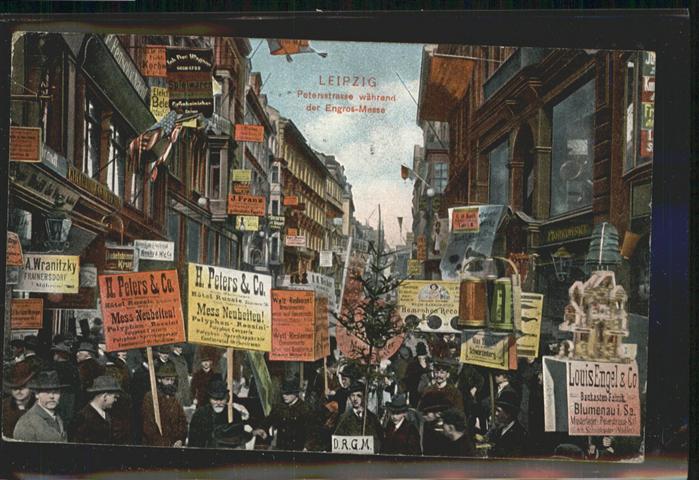 LEIPZIG Sachsen Peterstrasse Engrosmesse