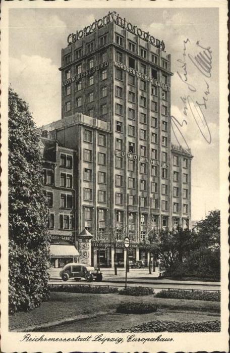 Leipzig Reichsmessestadt Europahaus