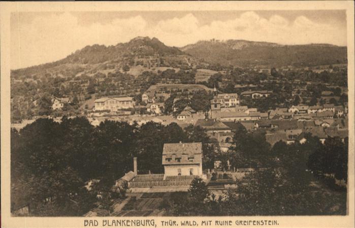 Bad Blankenburg Ruine Greifenstein