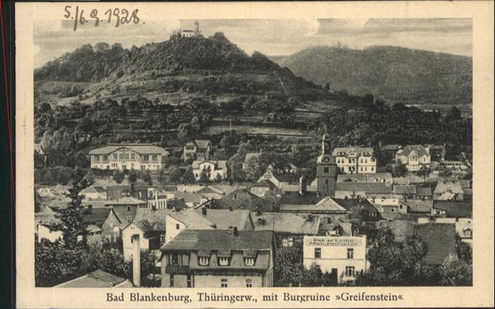 Bad Blankenburg Burgruine Greifenstein